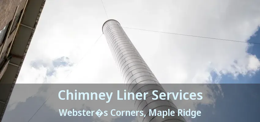 Chimney Liner Services Webster�s Corners, Maple Ridge - BC