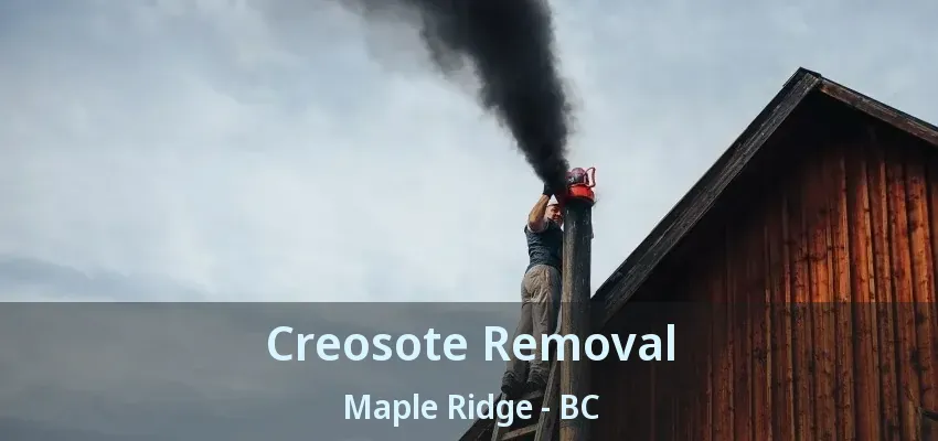 Creosote Removal Maple Ridge - BC Creosote Removal Maple Ridge - BC