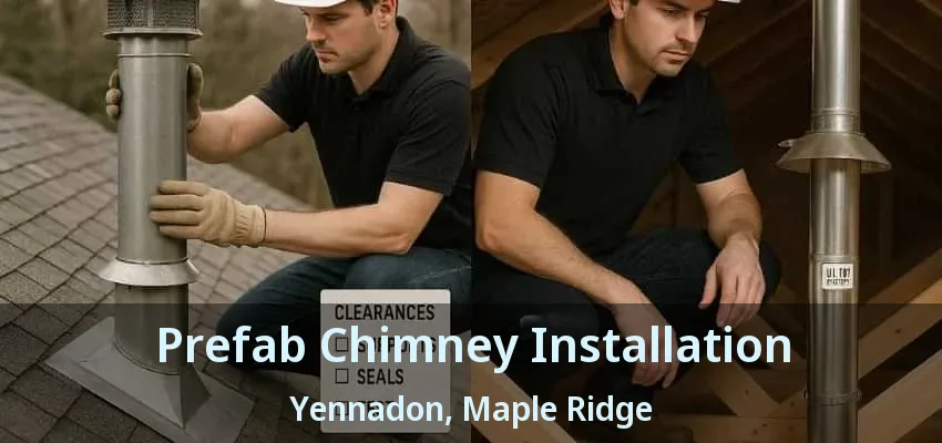 Prefab Chimney Installation Yennadon, Maple Ridge - BC Prefab Chimney Installation Yennadon, Maple Ridge - BC