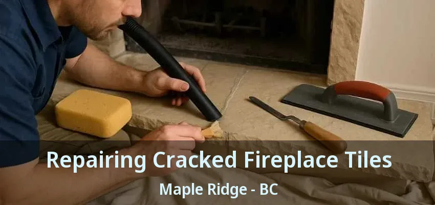 Repairing Cracked Fireplace Tiles Maple Ridge - BC Repairing Cracked Fireplace Tiles Maple Ridge - BC